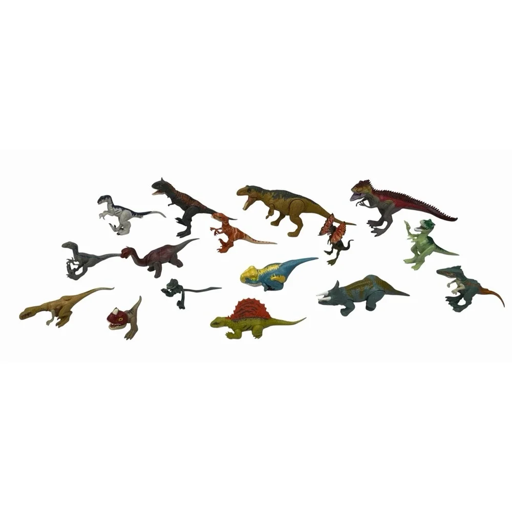 Jurassic World Jurassic Park Mixed Lot Of Dinosaurs Figure Toys 16 Total